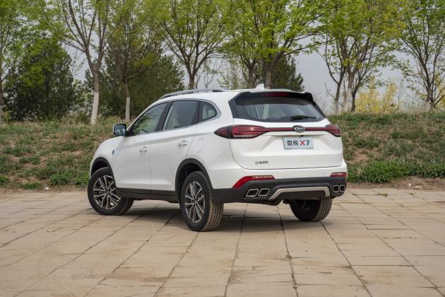 江淮嘉悦x7正式上市,新车共推出4款配置车型,售价区间8