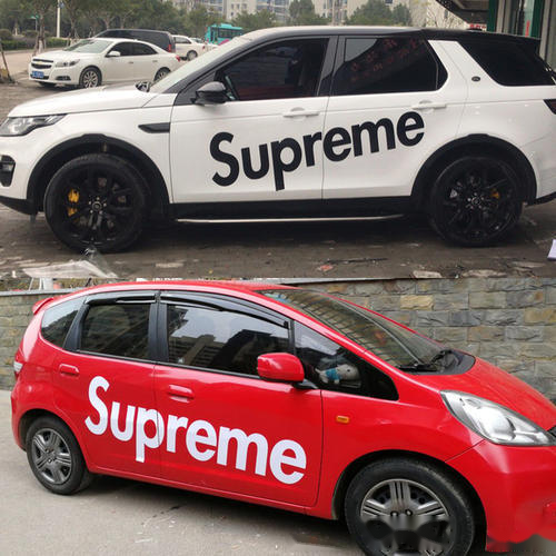 万物皆可supreme汽车联名又会怎样