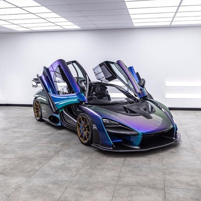 渐变色迈凯伦神车塞纳个性十足