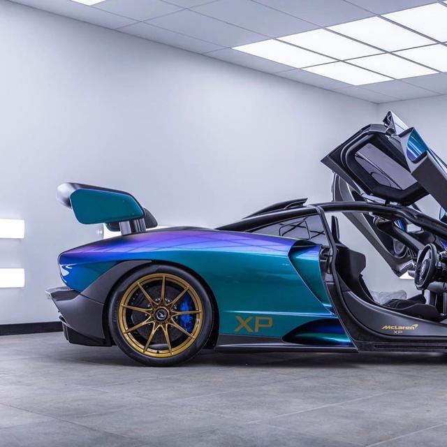 渐变色迈凯伦神车塞纳个性十足