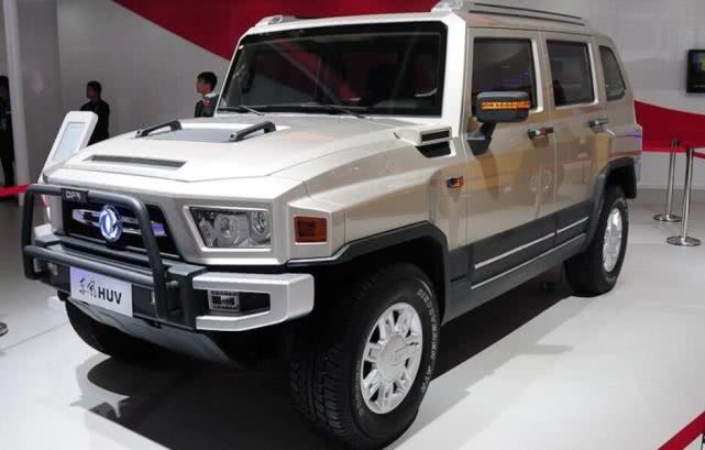 东风又火了小号悍马登场四驱后桥锁非承载或12w