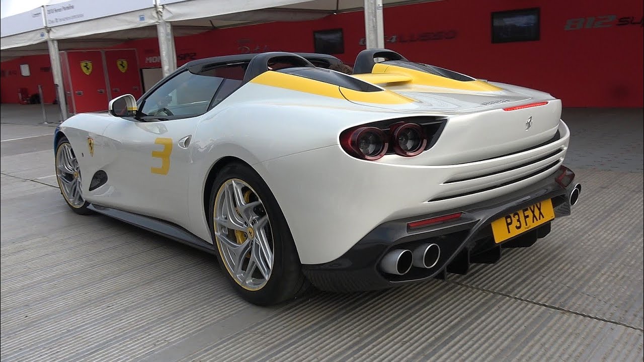 全球仅一辆的法拉利sp3jc 真正的限量定制款