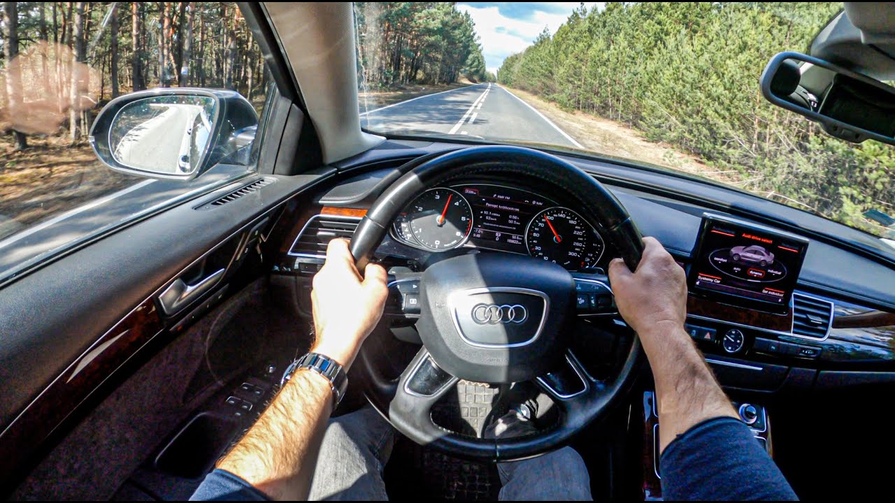 魅力奥迪机器 绝妙猛兽 低调霸气的性能轿车 试驾奥迪a8 d4版