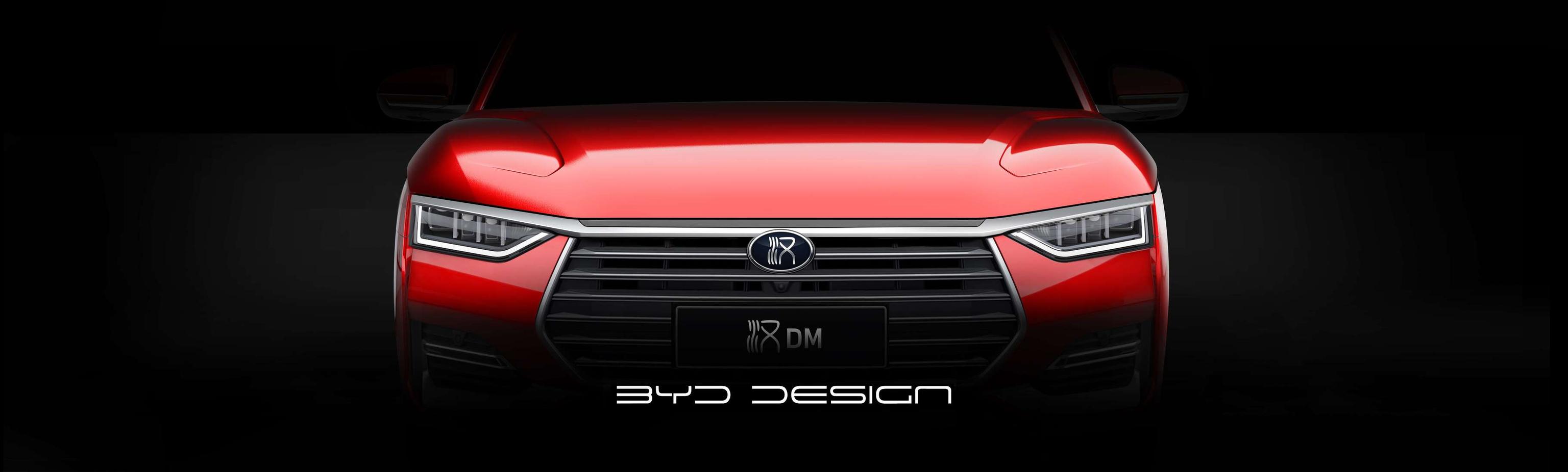 比亚迪汉设计手稿曝光,太飒了吧