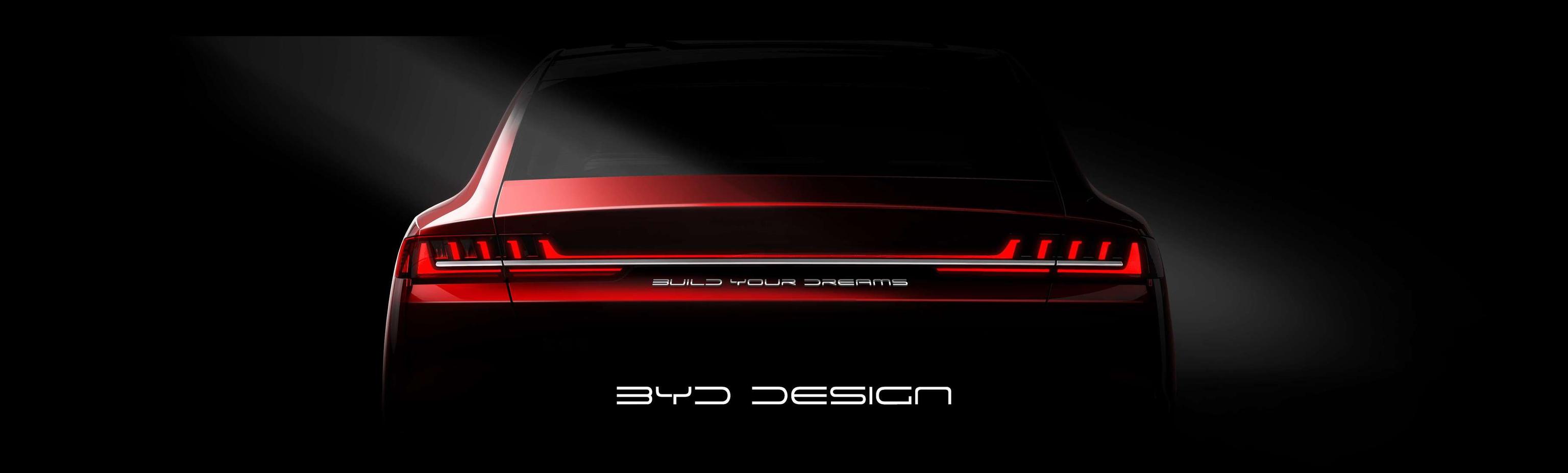 比亚迪汉设计手稿曝光太飒了吧