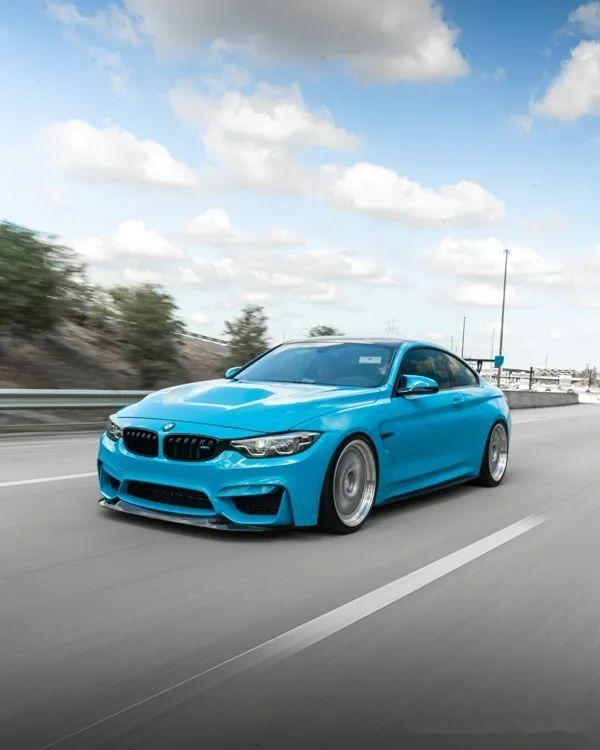 迈阿密蓝m4gts高清图赏目前最偏向赛道化的bmw