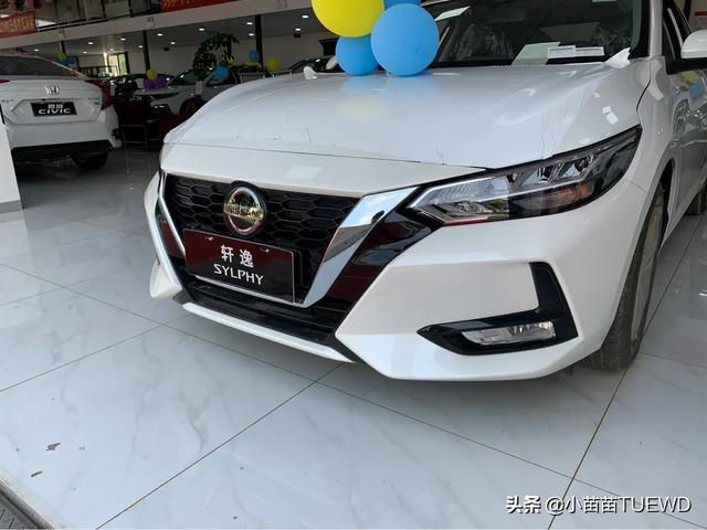 2020款第14代轩逸号称移动的沙发进来看看颜值如何