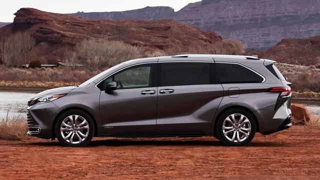 你们要的mpv来了全新一代丰田塞纳官图发布