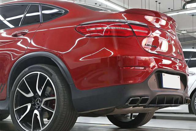 奔驰glcx253改装升级amgc63运动大包围套件