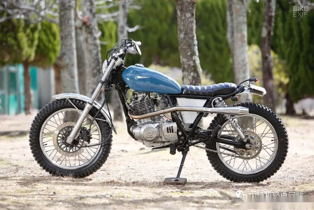 铃木st250gn250改装欣赏