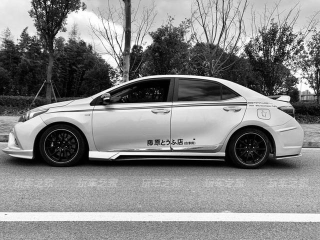 一样的丰田不一样的卡罗拉改装包围动感十足