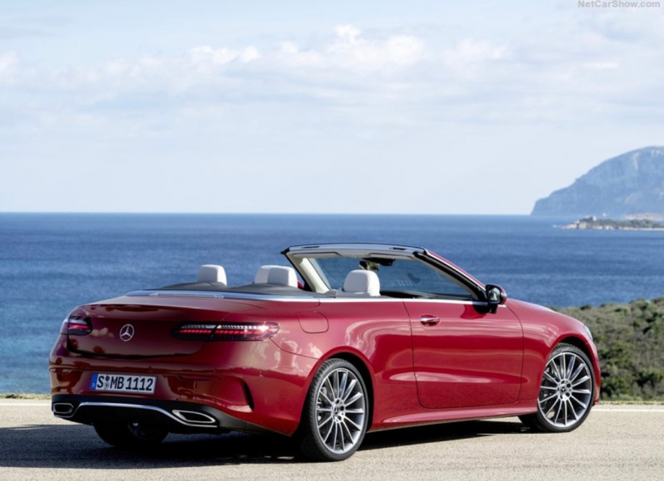 车若初见奔驰全新e级双门敞篷轿跑海外亮相