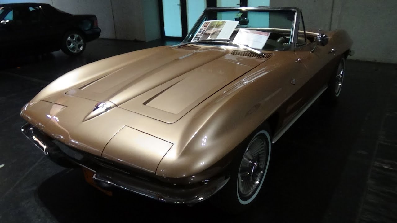 1964款雪佛兰corvette sting ray经典敞篷车,造型太酷