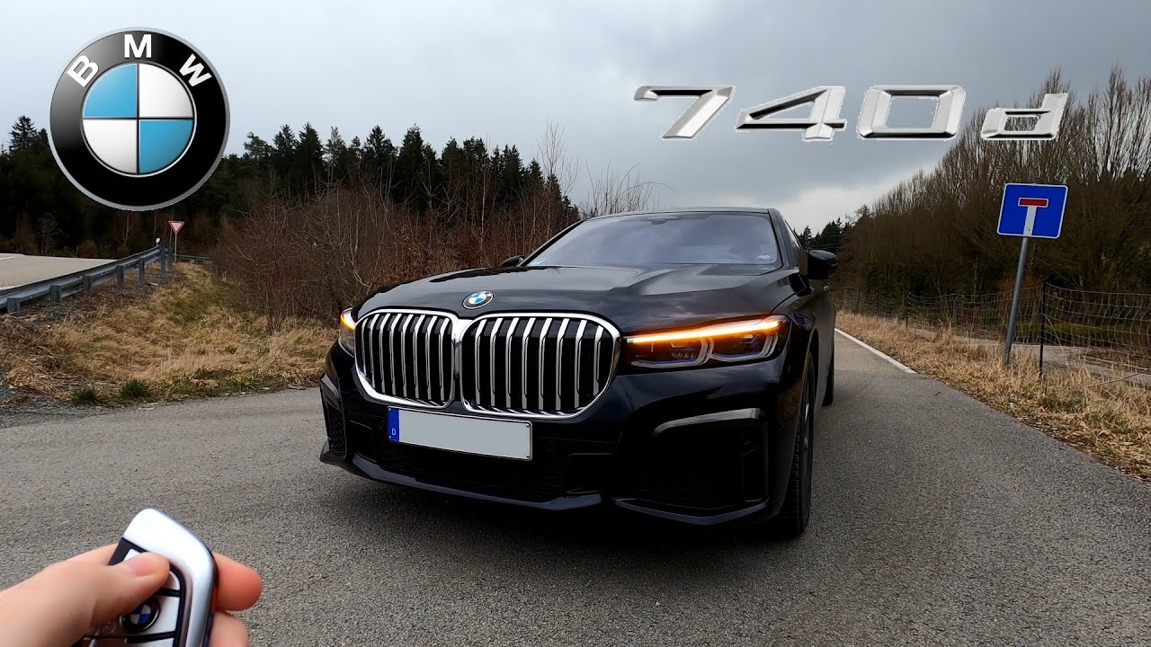 试驾第一视角:2020款宝马 740d,开车上路后,我彻底心动了