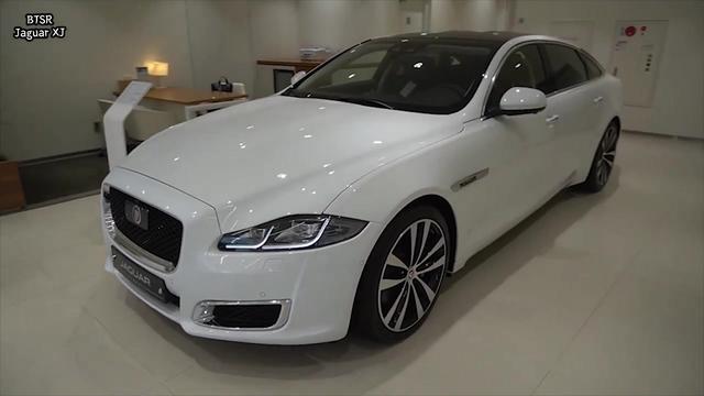 2020款捷豹xj抢先实拍,近距离了解外观与内饰