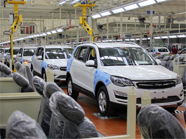 众泰位于湖南工厂的员工将于2020年的7月1日起开始放假,而重新复工的