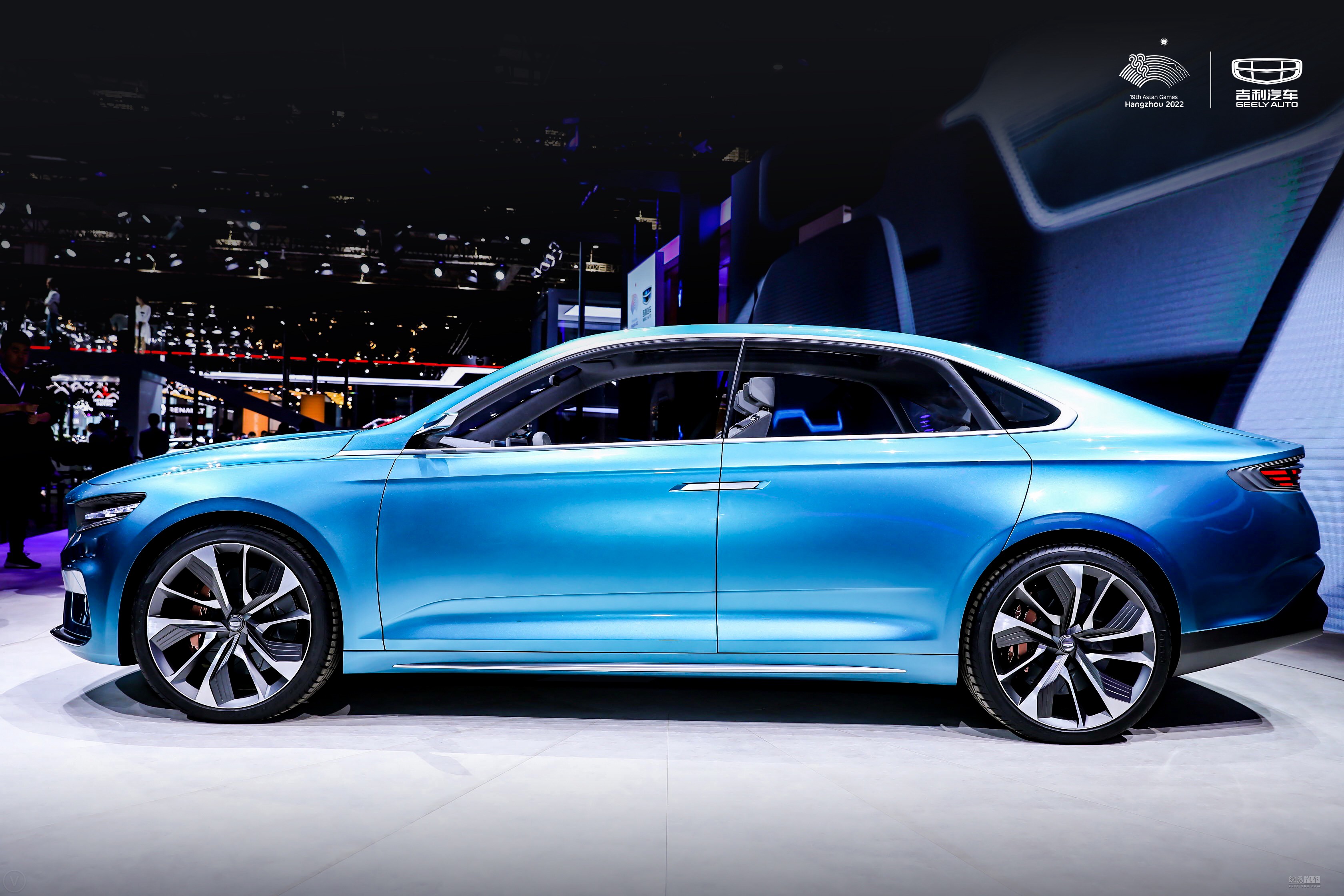 preface概念车量产版吉利fs11实车亮相