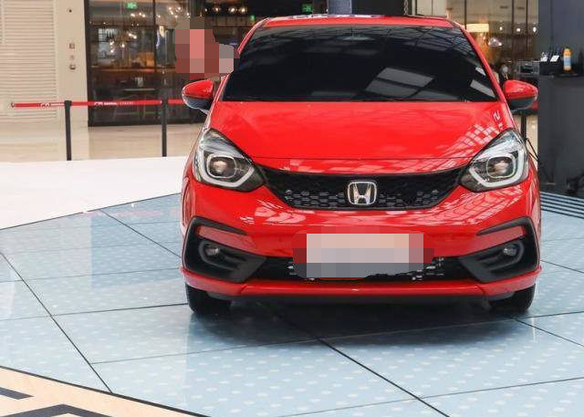 首台2021款飞度进店外观更呆萌国六标准车友坐等上市