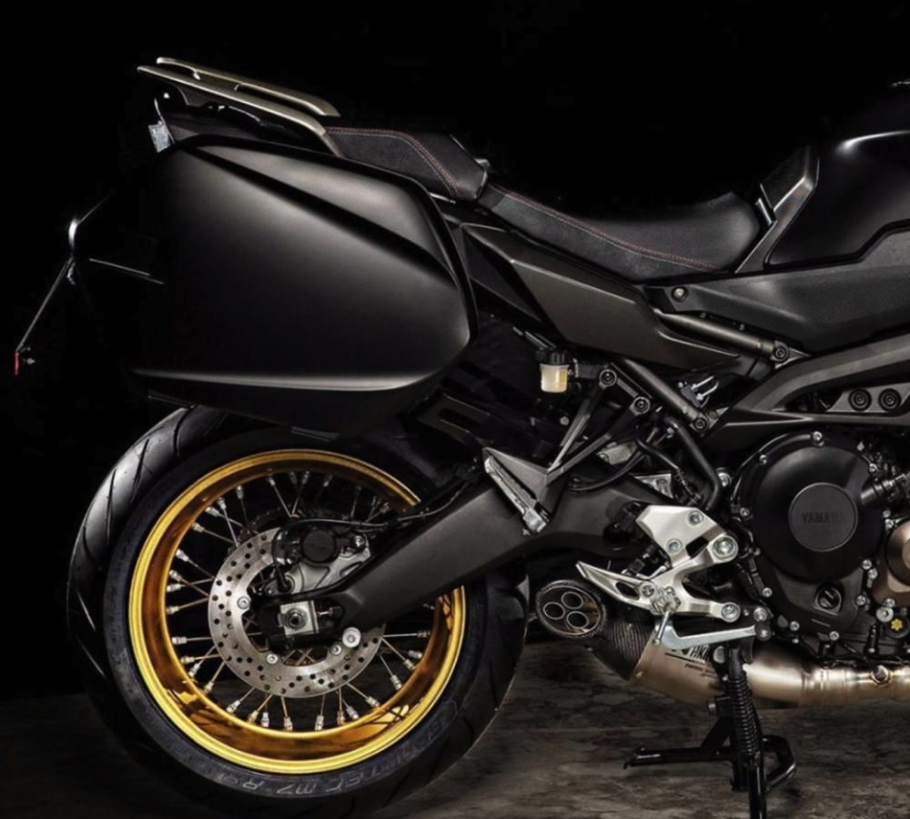 雅马哈tracer900gt限量版辐条轮毂天蝎排气