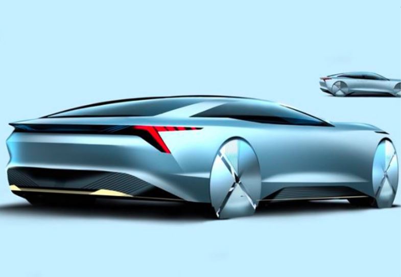 奔腾超跑概念车曝光, 这头灯看着有点熟悉_易车