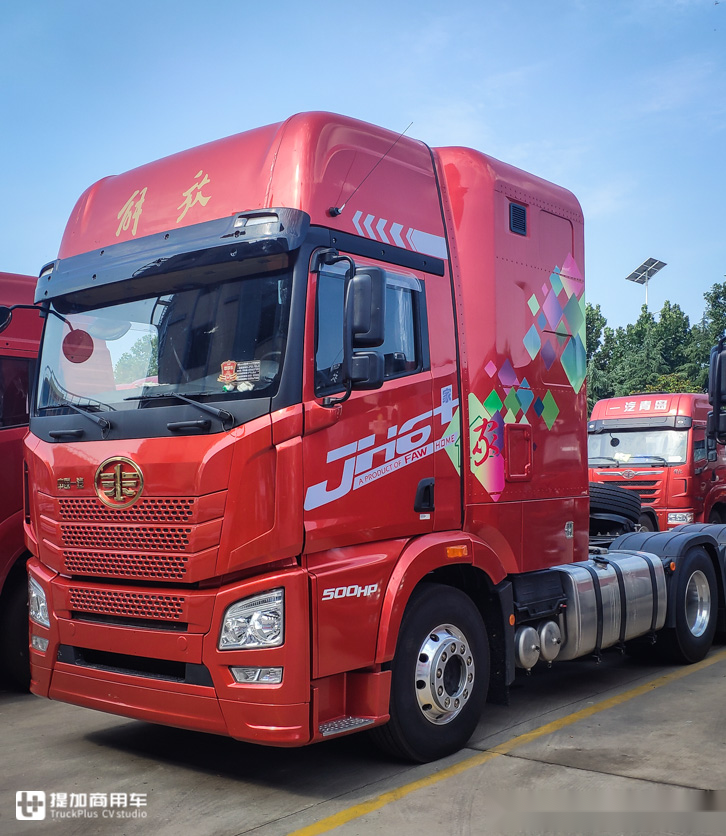 百公里油耗约32l解放j6p领航版助攻安庆卡友成功转型