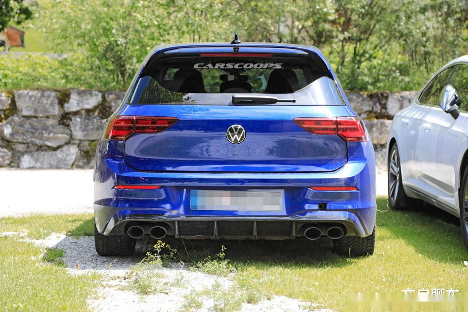 40万的高尔夫又出新款了新款高r实拍车