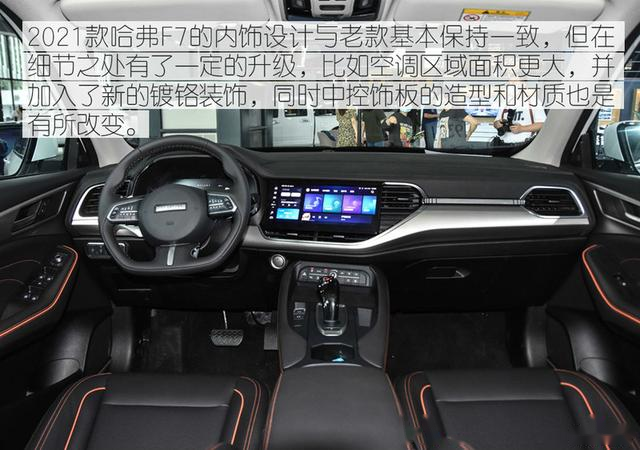智能化再进阶!除了系统,2021款哈弗f7究竟还有哪些亮眼表现?