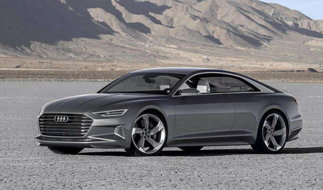 奥迪a9首次搭载电子式激光大灯,榨出超600马力,破百3.7秒