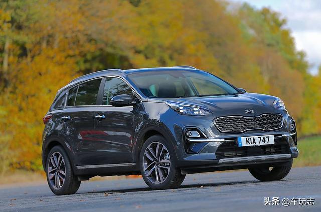 2020年起亚狮跑16crdi柴油版搭配48v轻度混动的家用suv