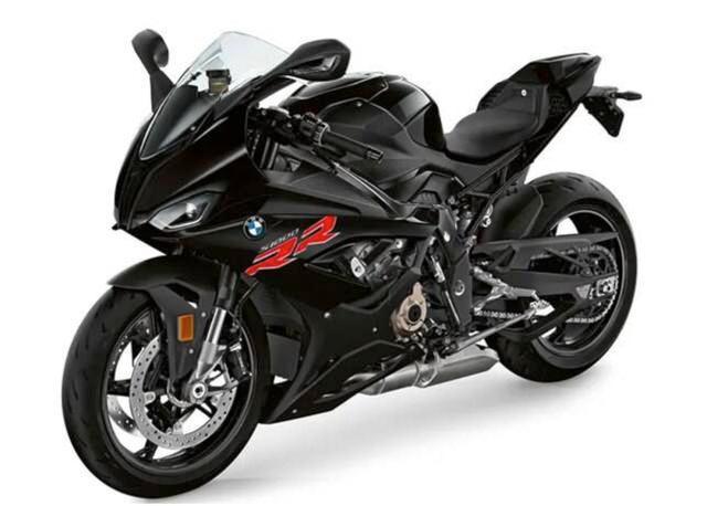 宝马发布2021款公升超跑s1000rr,纯黑配色黑武士上身