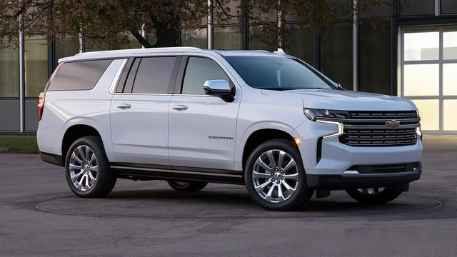 2021年雪佛兰tahoe,suburban,不断改善,提升燃油经济和拖拽