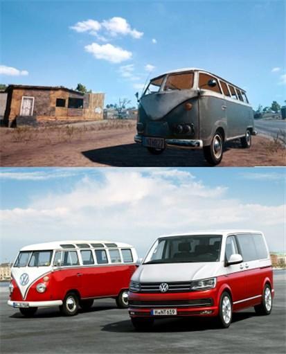 灵感来源生活?和平精英中小型公交车,居然是大众的这款车