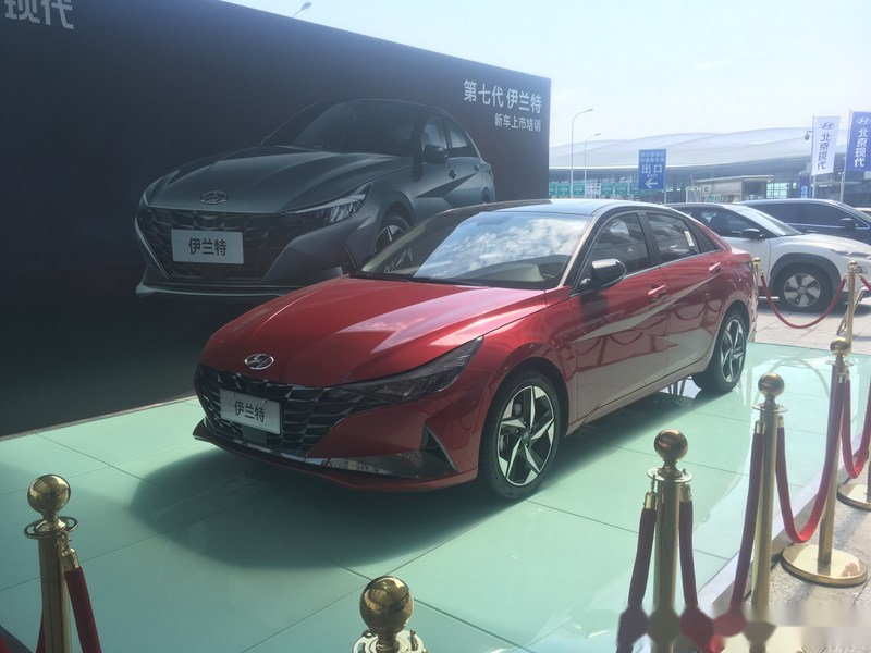 全新北京现代伊兰特实车曝光9月26日预售