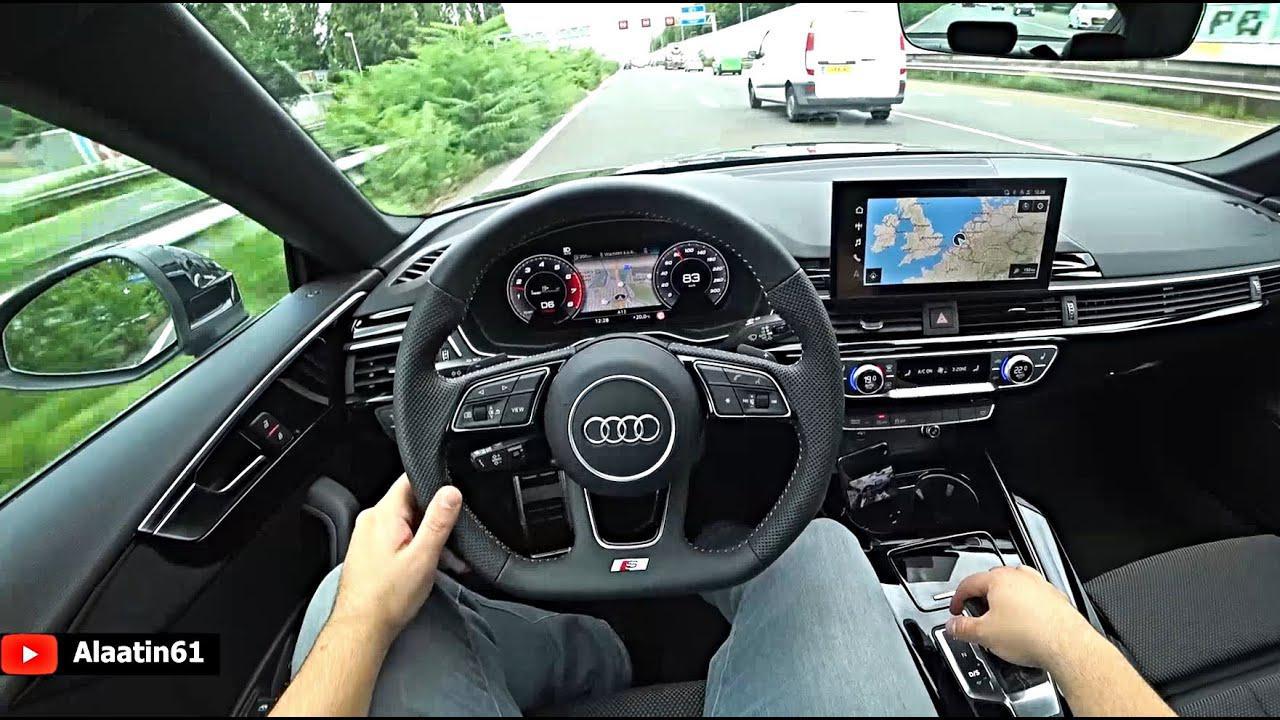 2021款奥迪a5 s-line按下钥匙,坐进驾驶室那刻,才是惊艳的开始