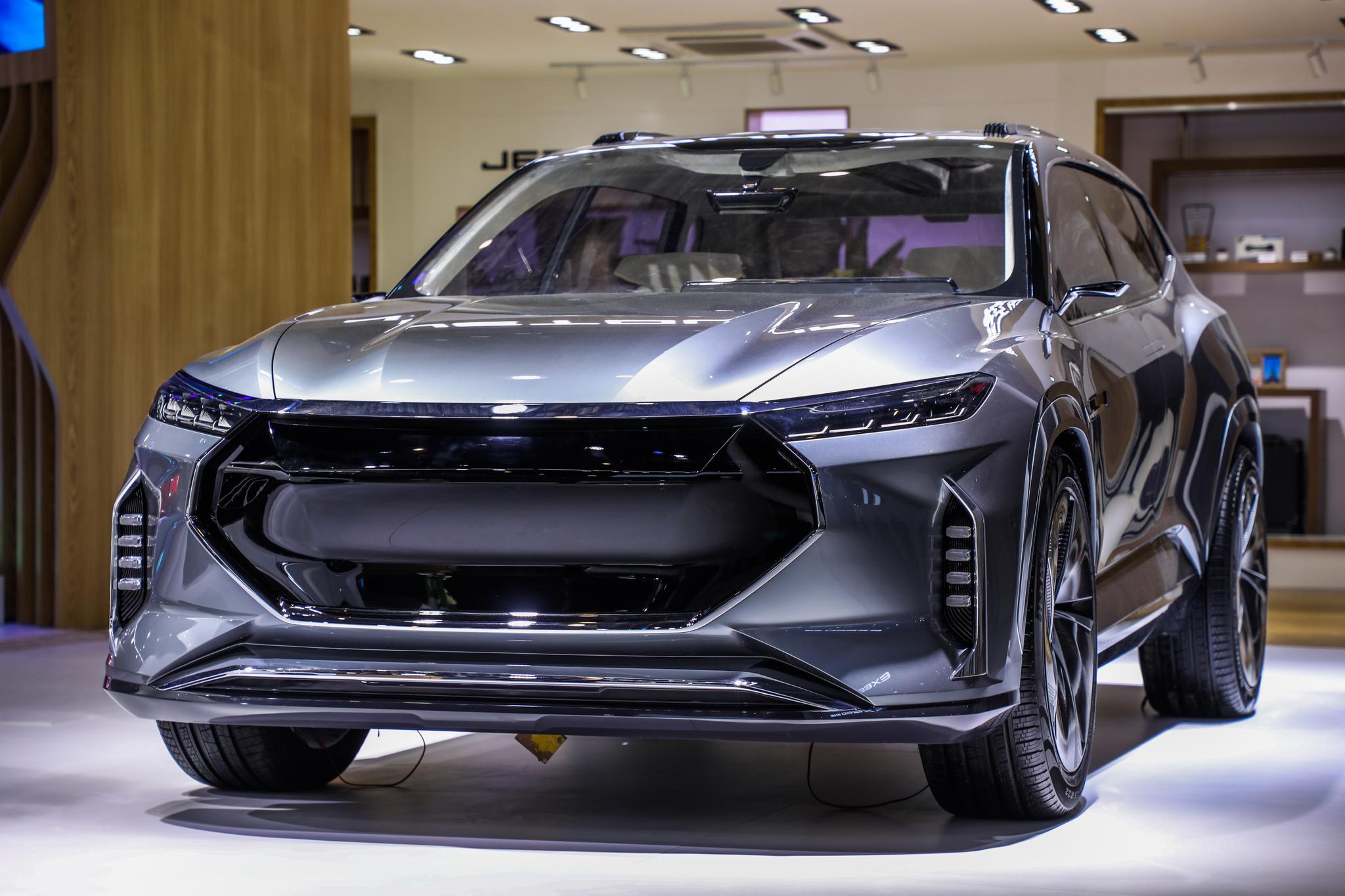 10万内预算看过来捷途x70plusjetourx概念车亮相北京车展