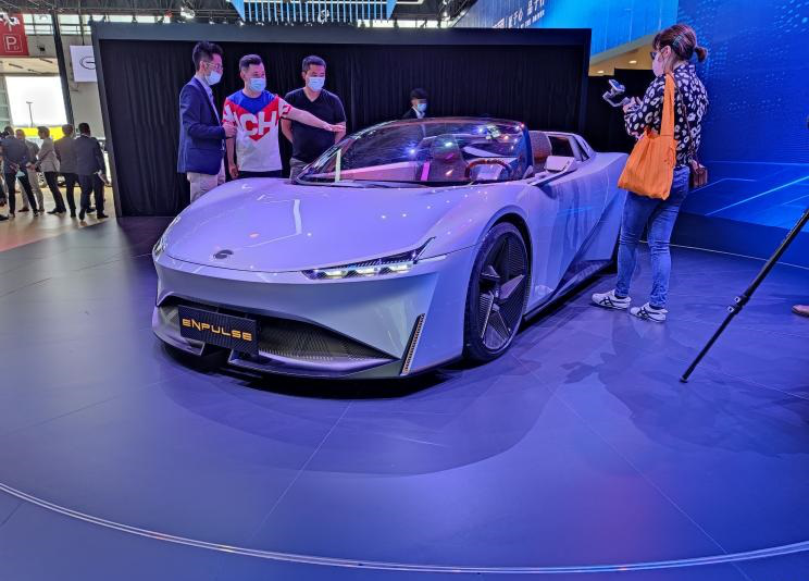 广汽传祺首款纯电动跑车广汽影动enpulse北京车首发