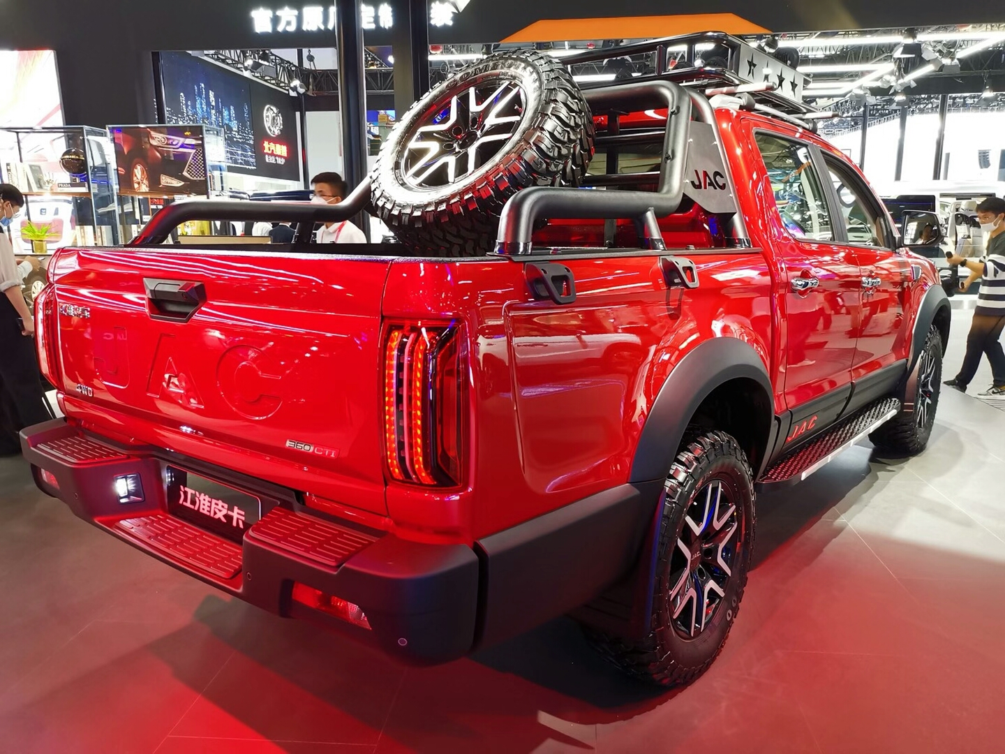 大众品质德系血统江淮全新高端大皮卡一亮相就火遍了朋友圈