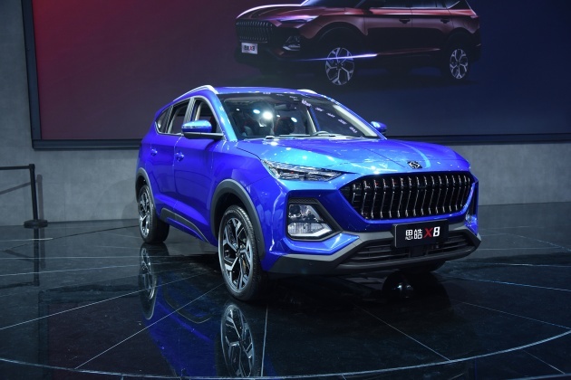 江淮思皓x8正式上市 售8.38万-13.58万元
