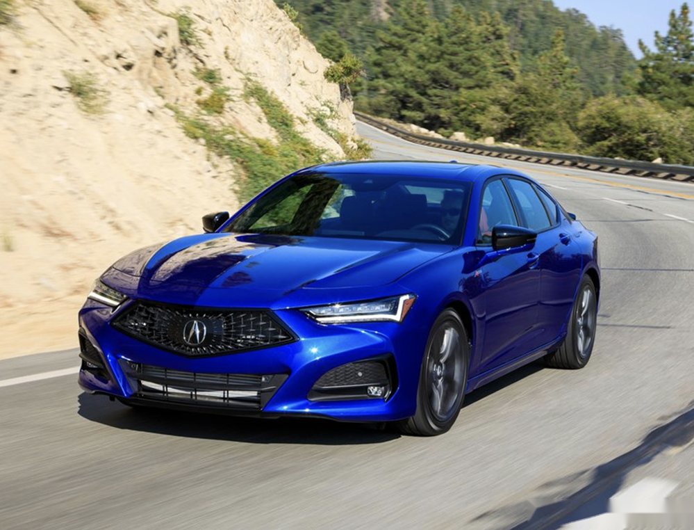 宝马3系又一强大对手新款讴歌tlx实车亮相外观很霸气