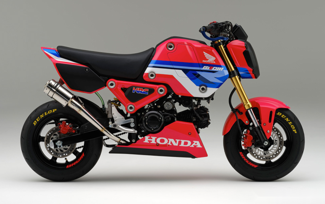 本田hrc发布赛道版msx125最小尺寸的赛车来了