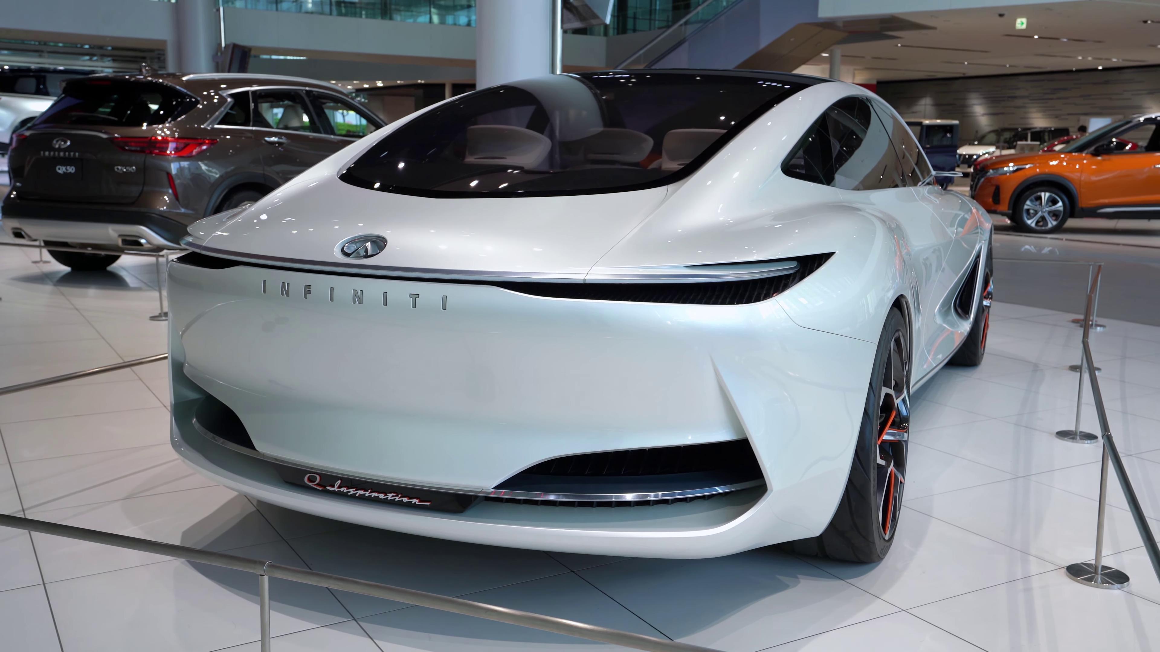 英菲尼迪 q inspiration 概念车 科技梦幻感十足,新动力引领未来