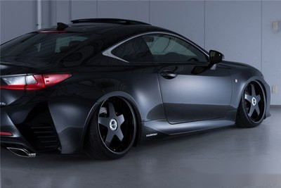 日系低趴暴走族, 雷克萨斯rc改装案例_易车网