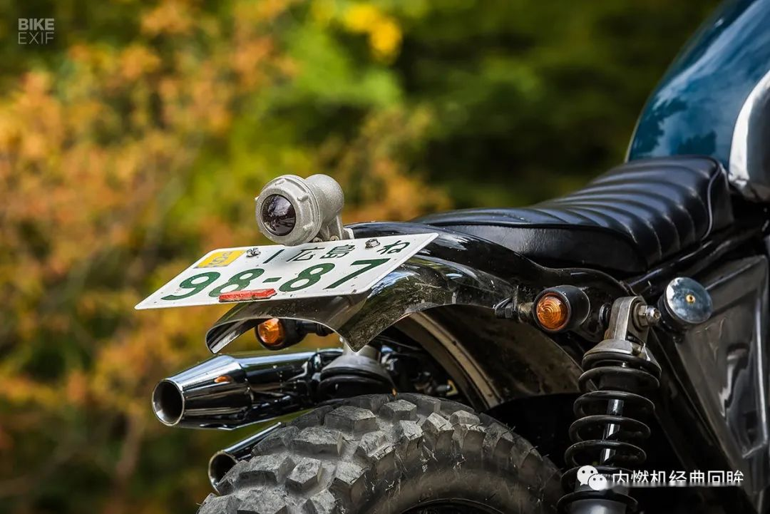 铃木tu250改装scrambler