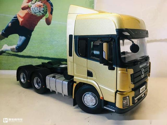 出口国外卖得好周边产品也真不错陕汽德龙x3000卡车模型评测