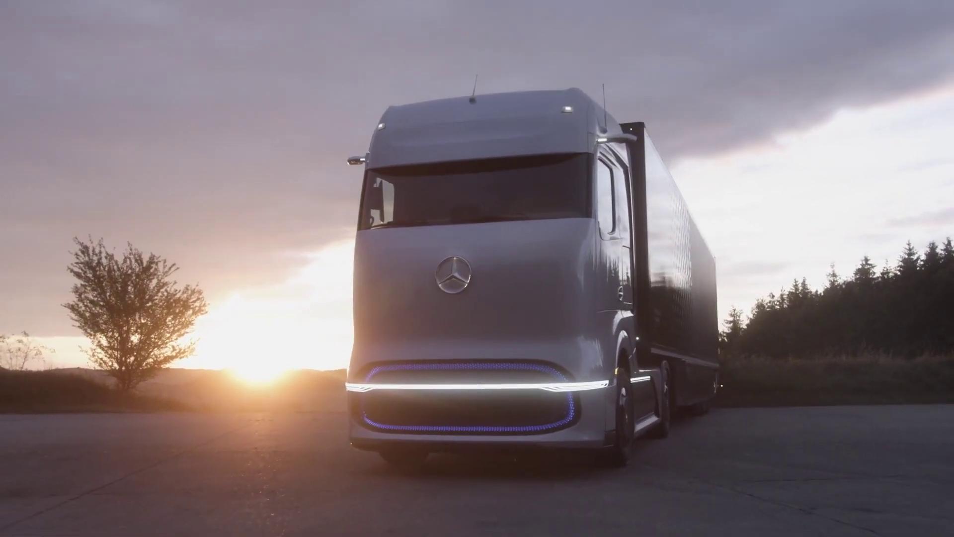 新能源新势力:奔驰推出genh2卡车燃料电池概念卡车