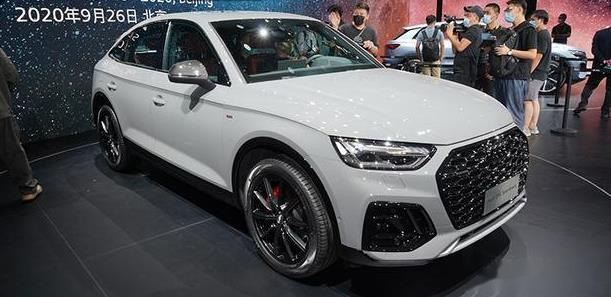 奧迪帶來了全新轎跑suv車型q5lsportback,這是在寶馬x4,奔馳glccoupe