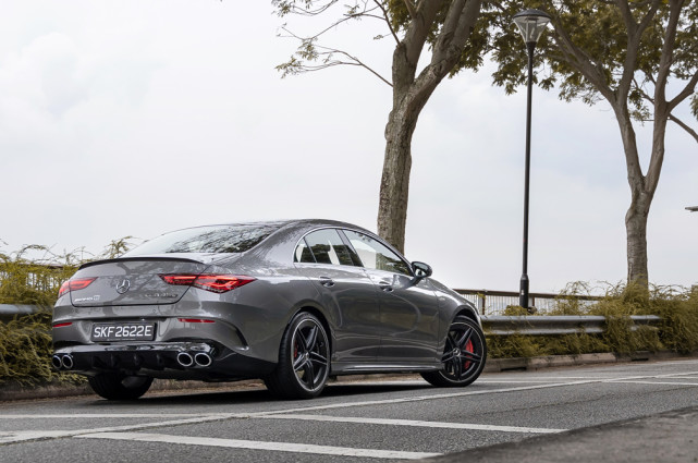 2020年奔驰amgcla45s20t也可以很强大