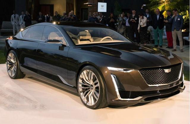 凯迪拉克d级车ct8亮相搭42t10at动力长53米不输奔驰s级