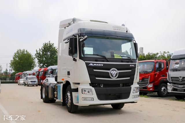 福康560马力1100l油箱这款欧曼est牵引车专拉冷链