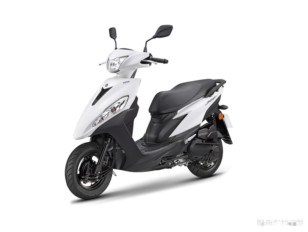 雅马哈发布台版jog125蓝芯发动机ubs联动刹车